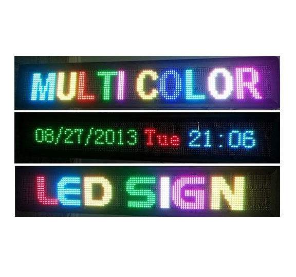 Multi-Color LED Sign